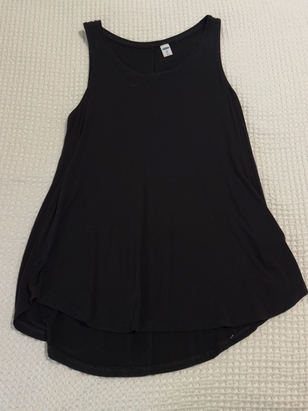 Old Navy Black Women's Layered Swing Tank